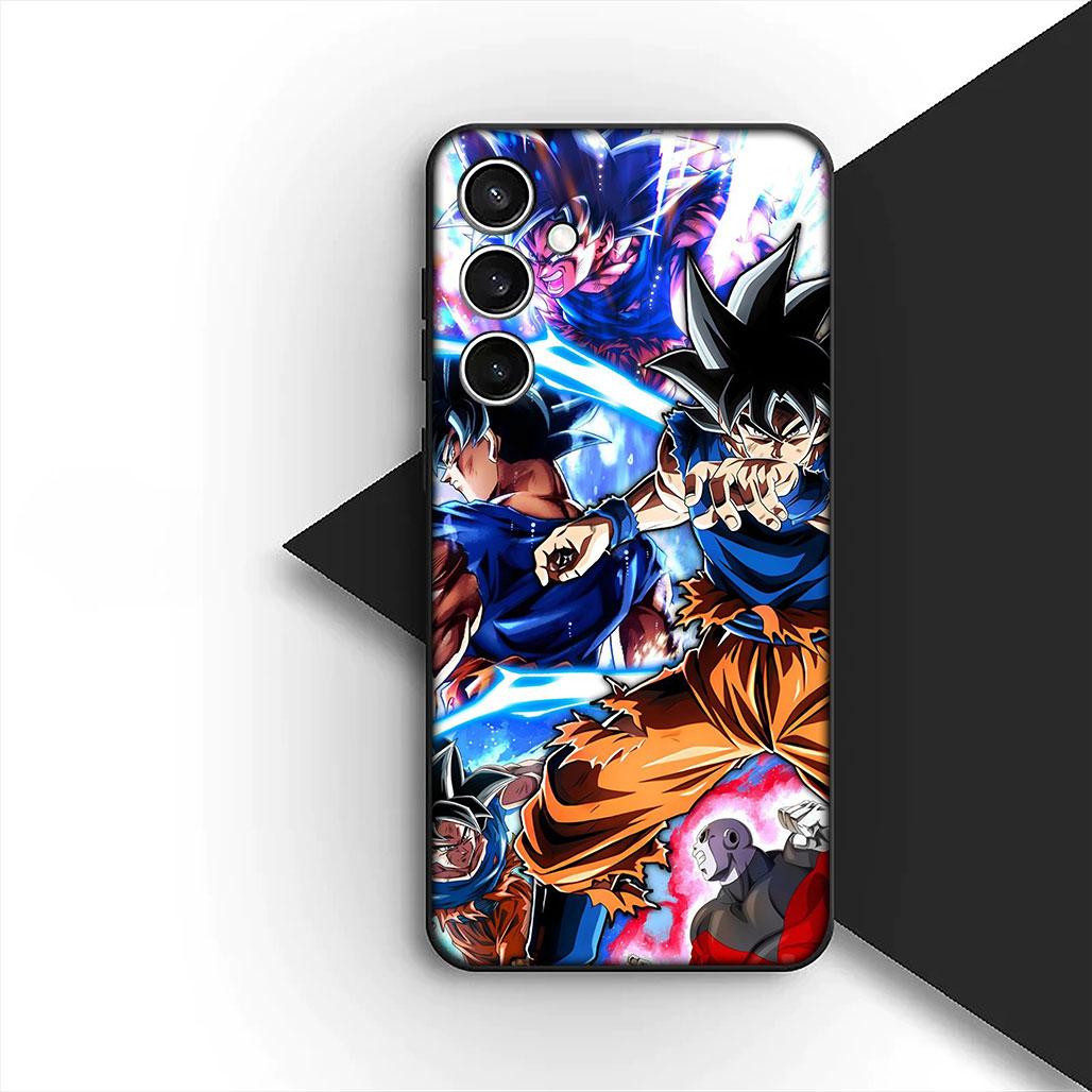 

Dragons Cartoon Balls Gokus Cover for Samsung Galaxy S10 Lite S8 S9 Plus A33 A34 A31 70 A71 A72 Note 20 9 8 Coque Phone Case Galaxy A70