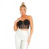 Missy Empire Womens/Ladies Diamante Corset Top