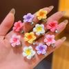 10Pcs Hawaii Sweet Versatile Colorful Flower Hair Clips Mini Flower Hairpins Headwear Perfect For Everyday Hair Accessories