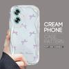 Cute Cartoon Pattern Cream Texture Casing Wavy Edge Soft Silicone Cover Phone Case for OPPO Reno Realme