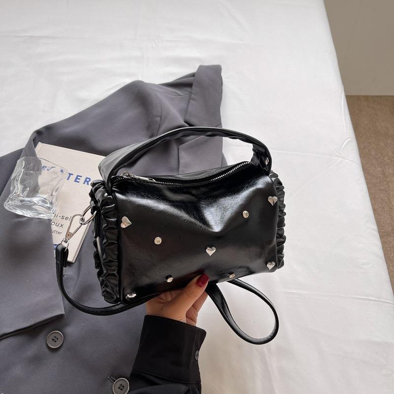 Summer new casual commuting large-capacity bag women's fashion texture college student shoulder bag messenger bag