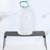 Counter Shelf Foldable Strong Bearing Space Saving Stable Non-slip Handle Multipurpose Iron Fine Mesh Counter Organizer Kitchen Supplies