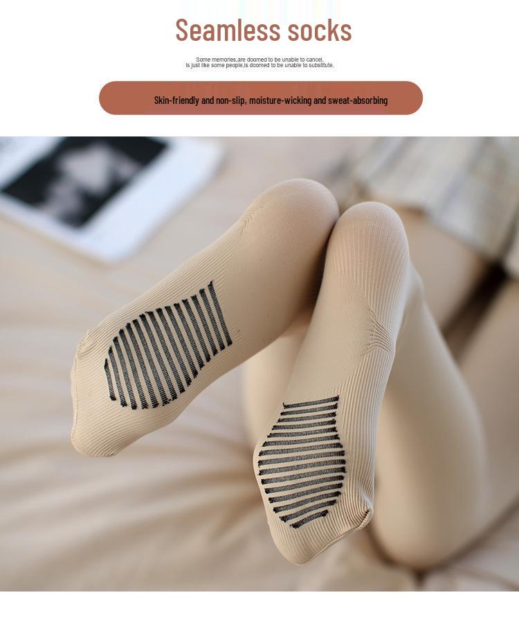 Damen 3D Hüfthebende High-Waist Schwarze Leggings mit Bauchkontrolle - Nicht durchsichtig, mit Fußteil, für Herbst/Winter