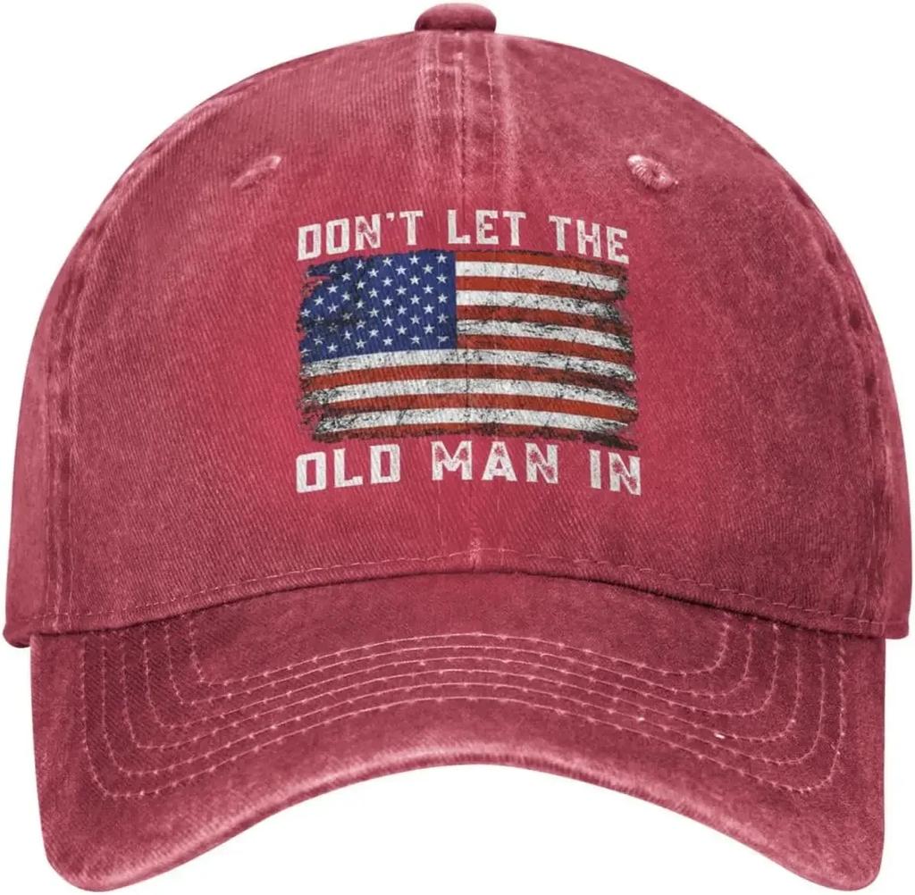 Old Man Hat Dont Let Old Man In Hat for Women Baseball Hats Vintage Hat