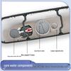 Bingyu Wall-Mounted Dual-Flush Toilet Cistern