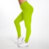 Europäische Schnelltrocknende Karierte Fitness-Yogahose, Po-Hebendes Blasen-Design, Damen Mehrfarbige Lange Freizeithose