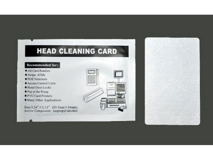 

Универсальный считыватель карт и карта для чистки банкоматов белый