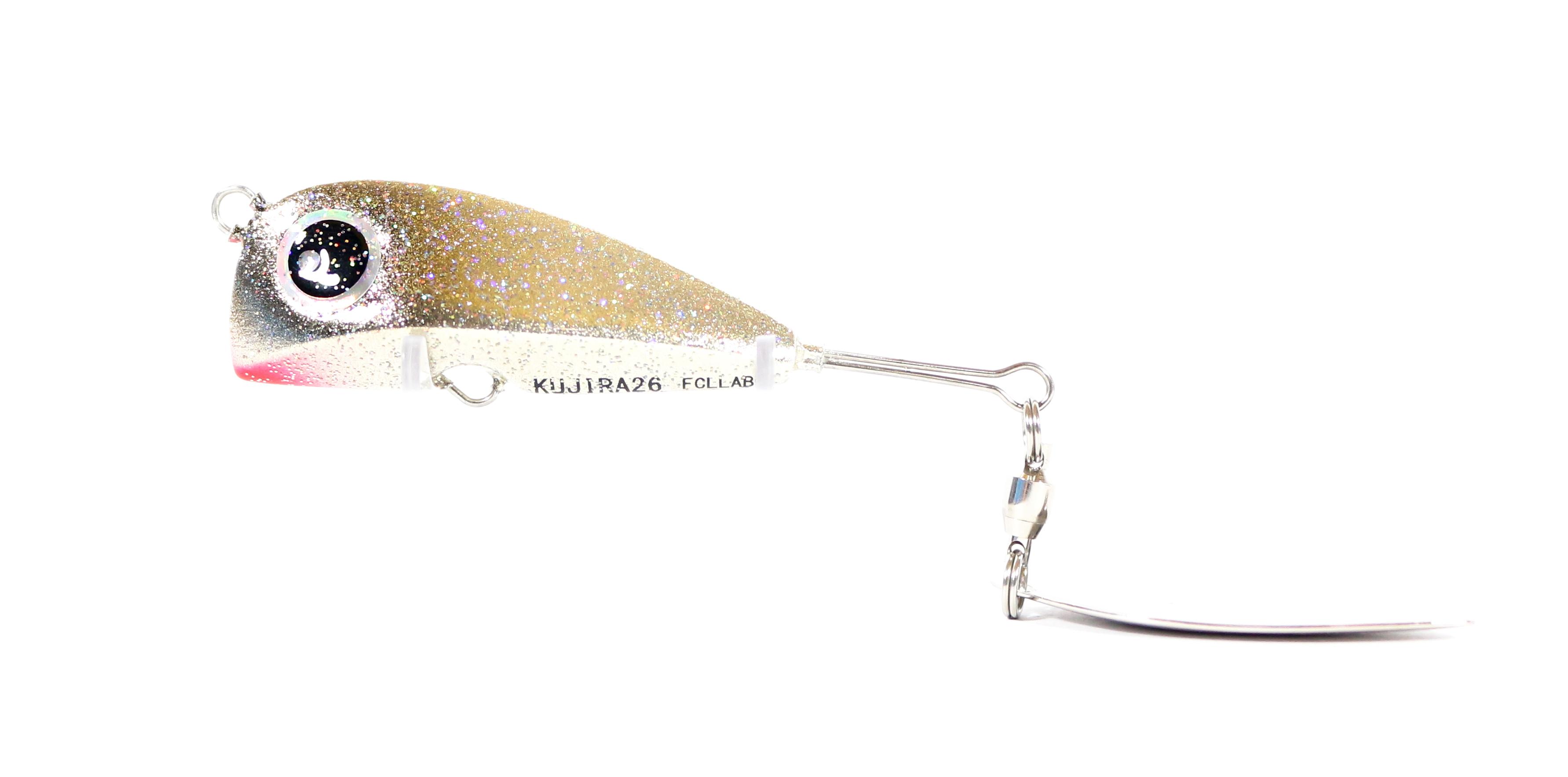 

Sale FCL Labo Spinner Tail Jig Kujira 26 Grams Sinking Lure Glitter (1085)