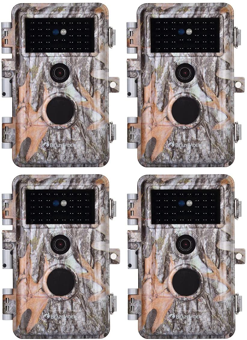 

BlazeVideo 16MP HD Trail Hunting Wildlife Camera/Camouflage X 4 [Parallel Import]