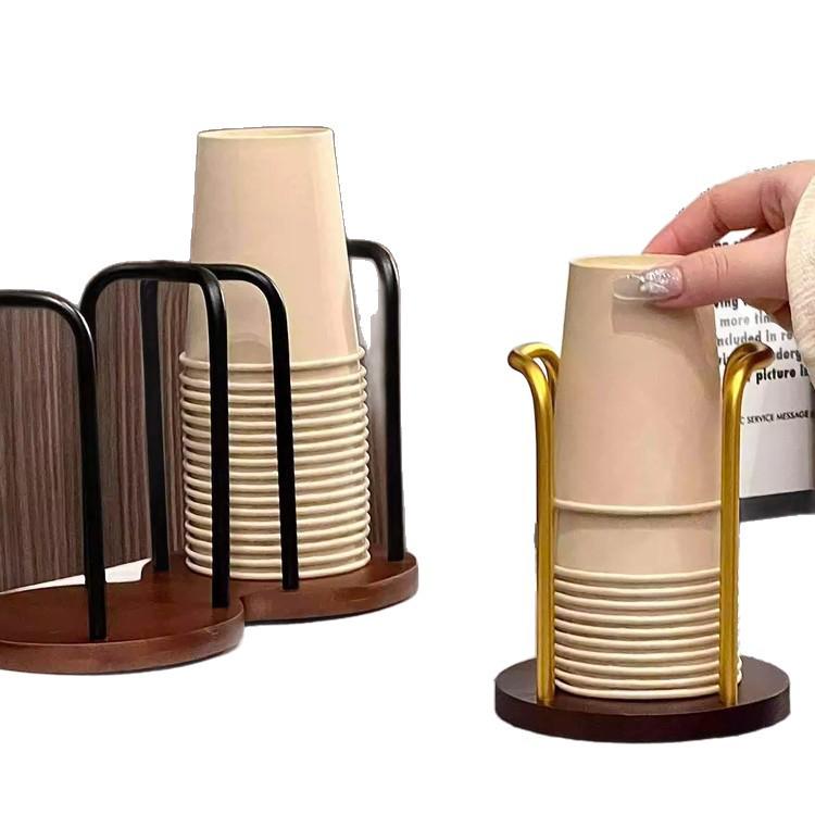 Newcomer Discount: Paper Cup Holder & Dispenser for Coffee Table