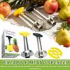 Pineapple Corer and Slicer Stainless Steel Fruit Core Remover with Comfortable Handle for Easy Fruit Preparation Kitchen Tool