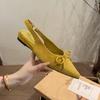 2025 Zomer Dames Sandalen Puntige Neus Vlinderknoop Schoenen Dames Elegant Hoge Hakken Feest Club Sandalias