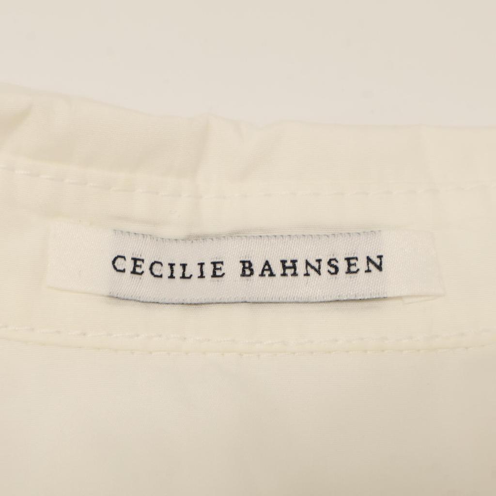 Cecilie Bahnsen [Beautiful] Flower Lace Shirt Dress UK6 whiteUsed