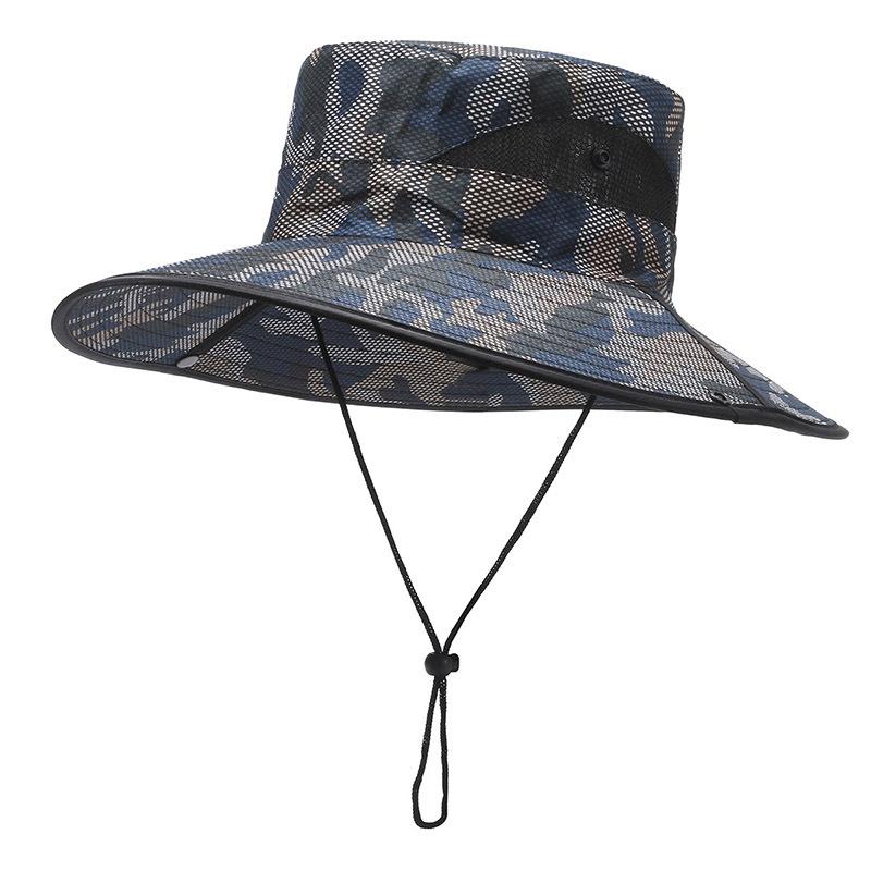 Anti-UV Sports Hat Fishing Insect Protective Cap Breathable Full-Mesh Head Net Hat Camping Hiking Hat Adjustable Unisex Hat