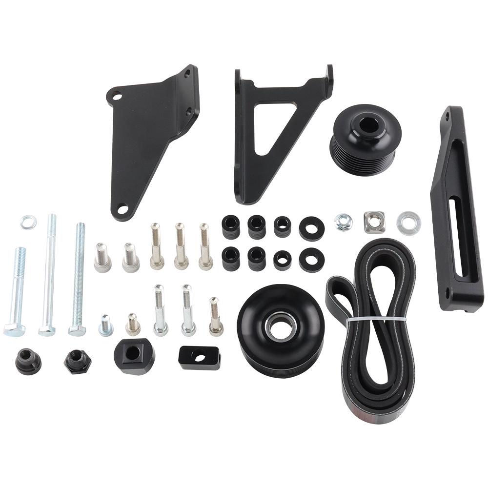 

K20/K24 Engine A/C & P/S Delete Kit чорний