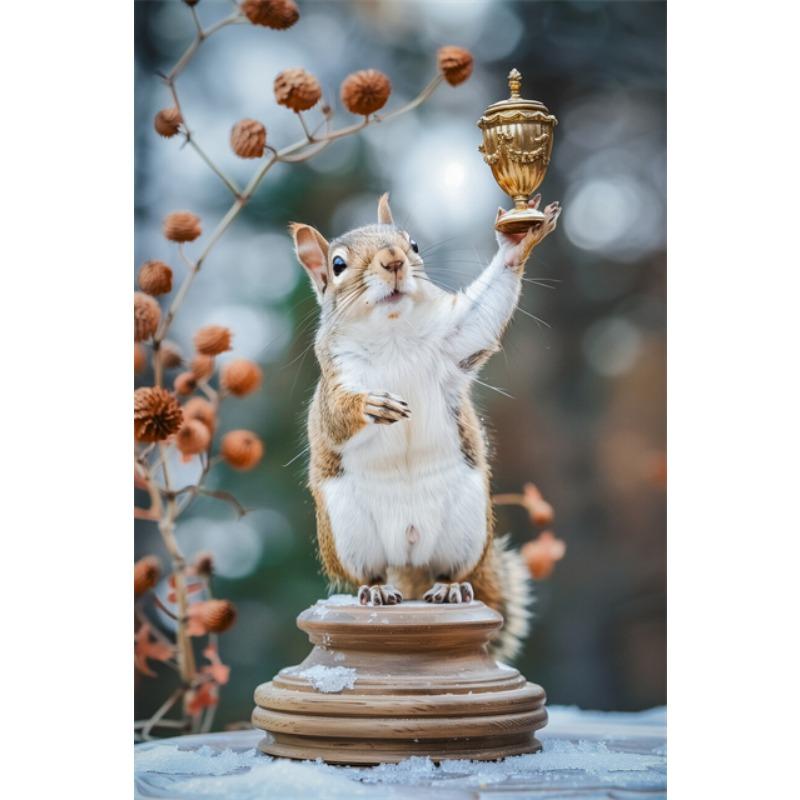 

HD Cute Hamster Posters Canvas Prints Art What Is Love Hamster Canvas Painting Modern Cute Animal Wall Art Mural Home Decor 21cm×30cm NoFrame