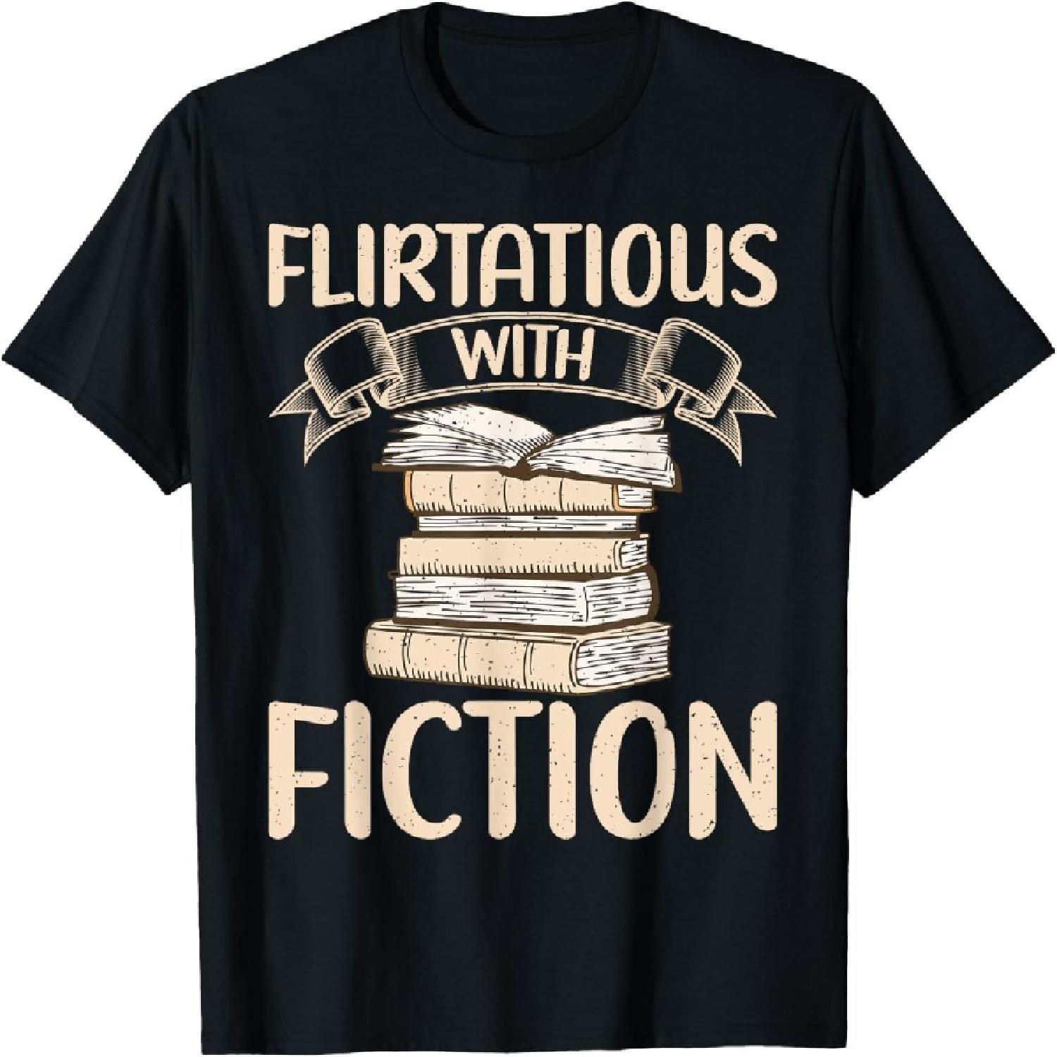 

Кокетливая футболка с романтическим романом XXXXXL чёрный