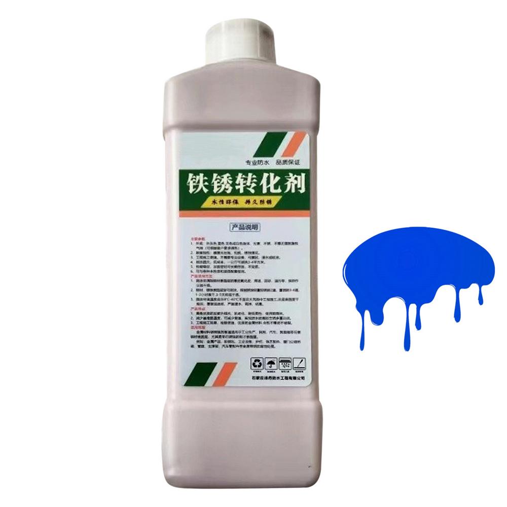 

Rust Renovator Quick Metal Rust Conversion Удалитель ржавчины для быстрого преобразования, устойчивый к ржавчине, многофункциональный, на водной основе, быстросохнущий синий