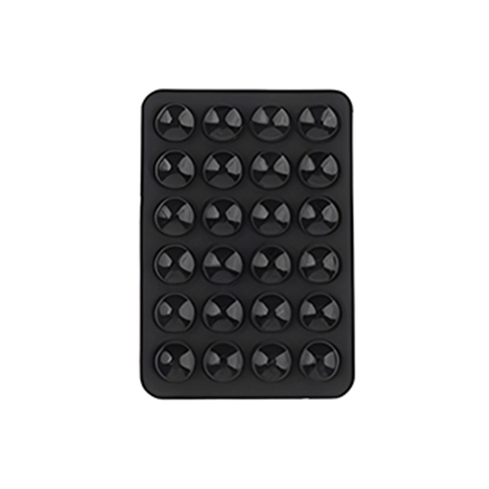 Cukrová barva Měkký silikonový přísavka Přísavky Mobilní telefon Tablet Zavazadla Přísavka Univerzální nabíječka Kožené pouzdro