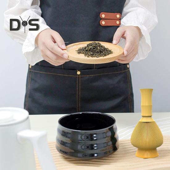 Frusta in silicone Matcha Frullatore alimentare per polvere di tè verde Matcha Strumento resistente al calore con supporto