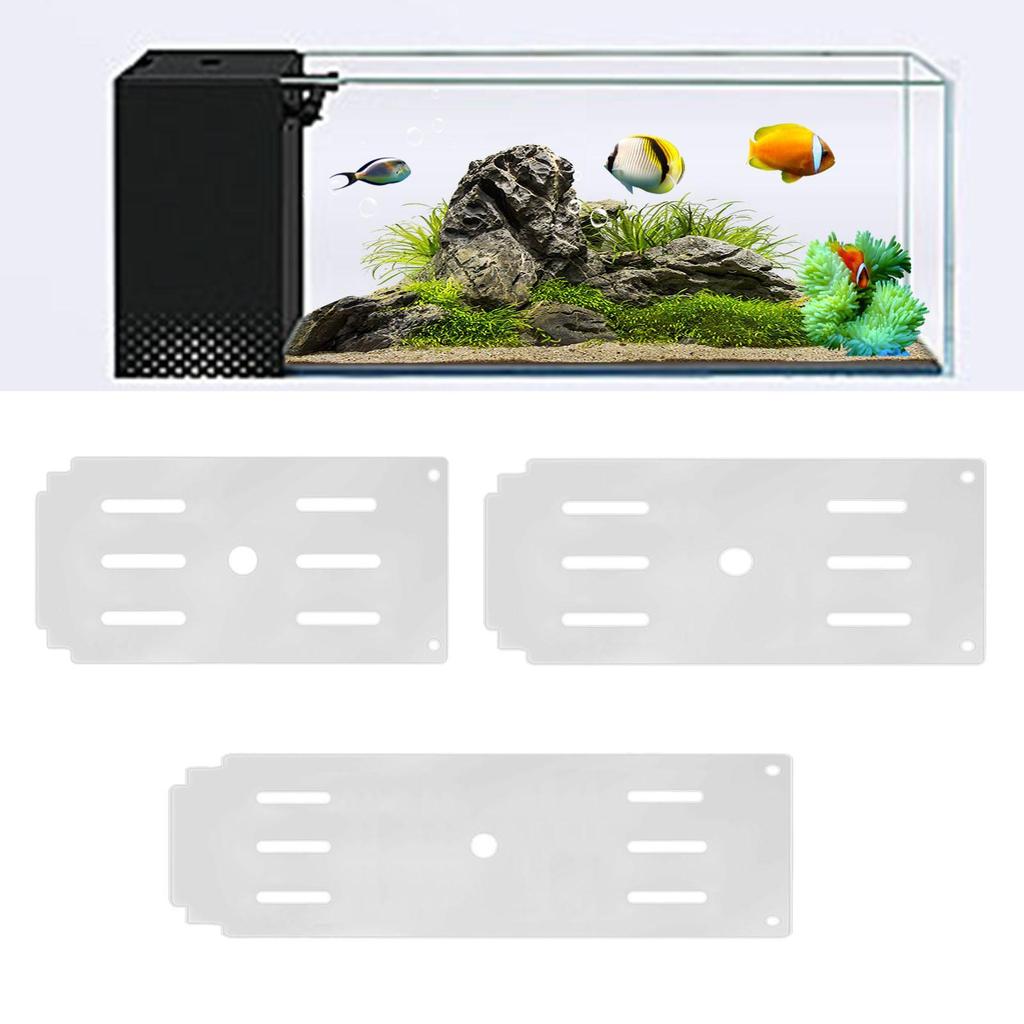 Acrylic Aquarium Top Cover Anti Jumping Easy Installation Preventing Fish from Jumping Out with Feeding Holes Fish Tank Lid