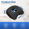 Ergonomic Curved Side Sleeping Pillow Breathable Earring Pillow  for Ear Pain Relief