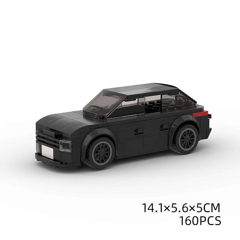Kinderspielzeug Auto Modell Sportwagen Kompatibel Mit Rennen Kleine Teile DIY Bausteine Puzzle Technologie