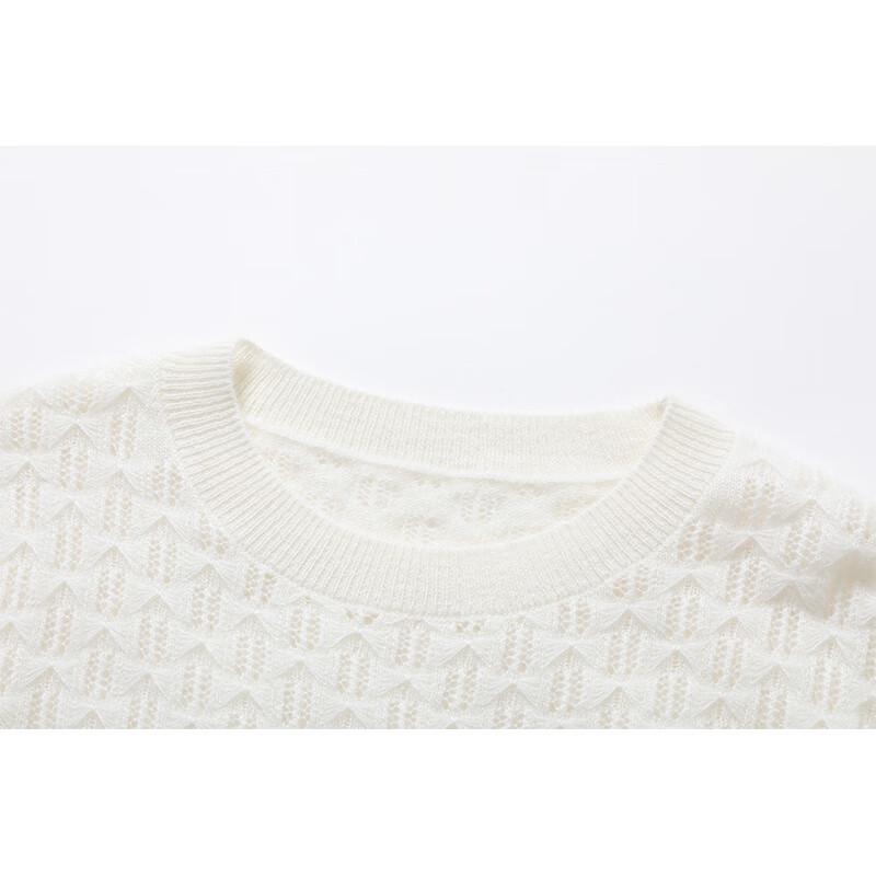 G·TENNA MH9A136 Women's Round Neck Cashmere Sweater