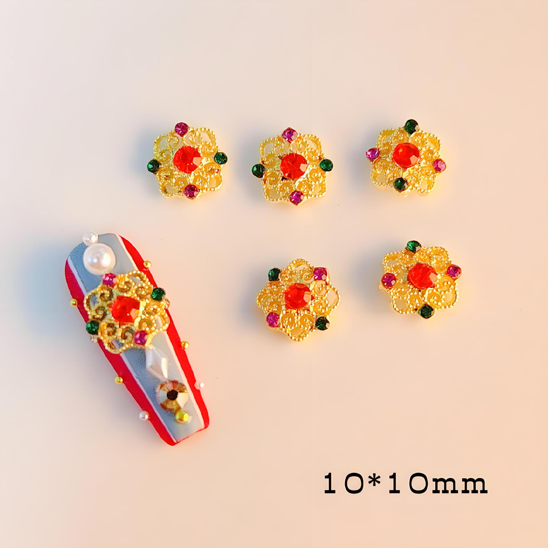 

Китайский свадебный нейл-арт Сюхэ: Циркон Стразы Феникс Корона Свадебные Аксессуары