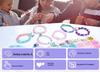 Acryl 24-Fächer Perlen-Set für DIY Armband und Schmuckherstellung