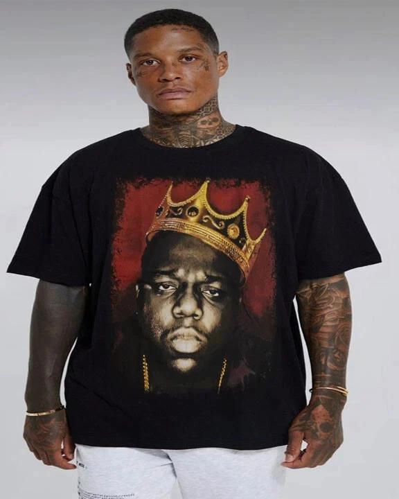 THE NOTOURIOS B.I.G CROWN RAP HIPHOP T-Shirt Men s SIZES XXXXL