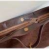 Herbst Koreanische Retro Wildleder Tragetasche - Damen Vintage Schulterhandtasche