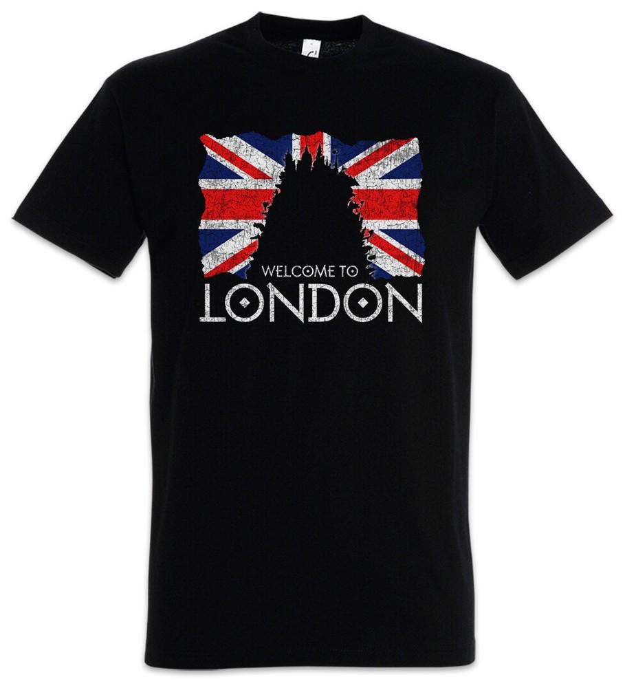 

Welcome To London T-Shirt Mortal Predator Engines Cities Symbol Logo Sign L