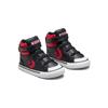 Converse Pro Blaze Strap Varsity High Top Skateboard Shoes Black Red Infant And Toddler
