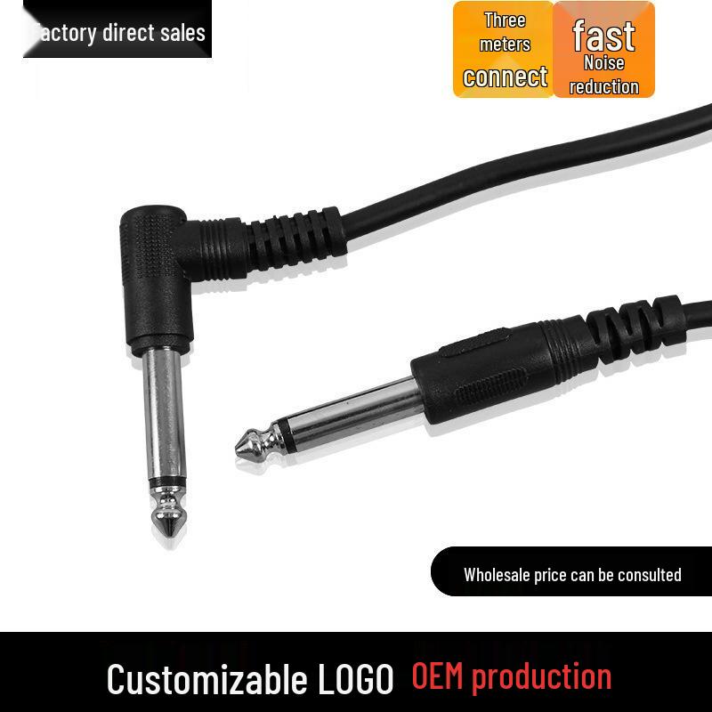 

6.5MM Acoustic-Electric Bass Guitar with 3M Audio Cable