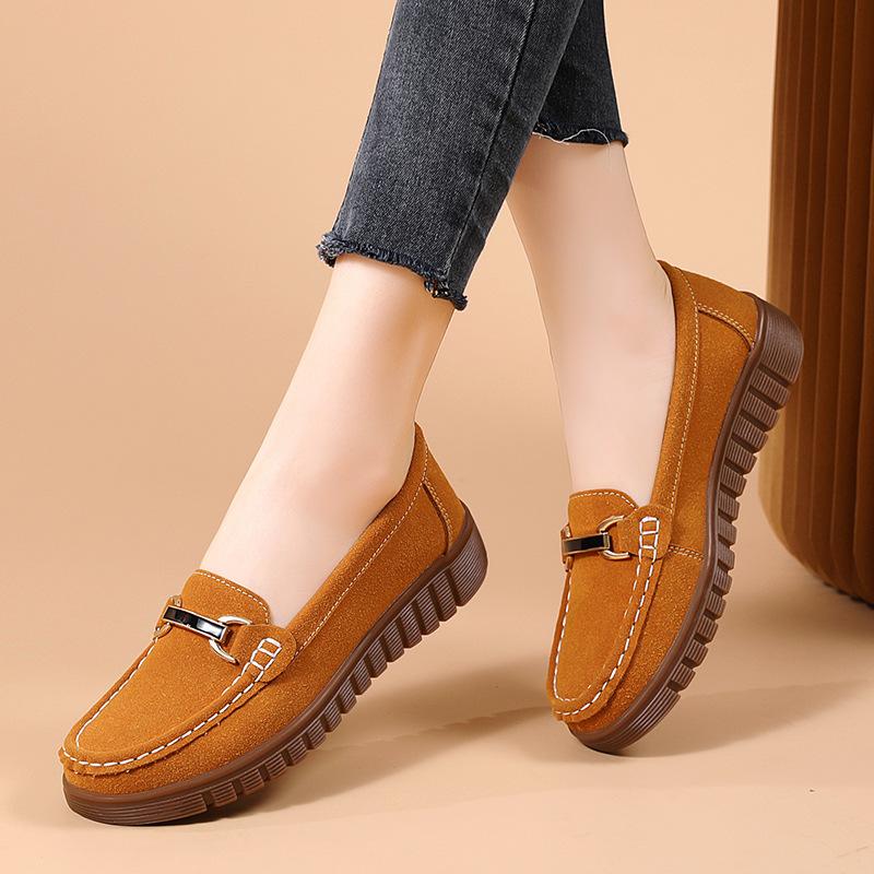New Style Single-heel Women's Soft-soled One-piece Lazy Beanie Shoes