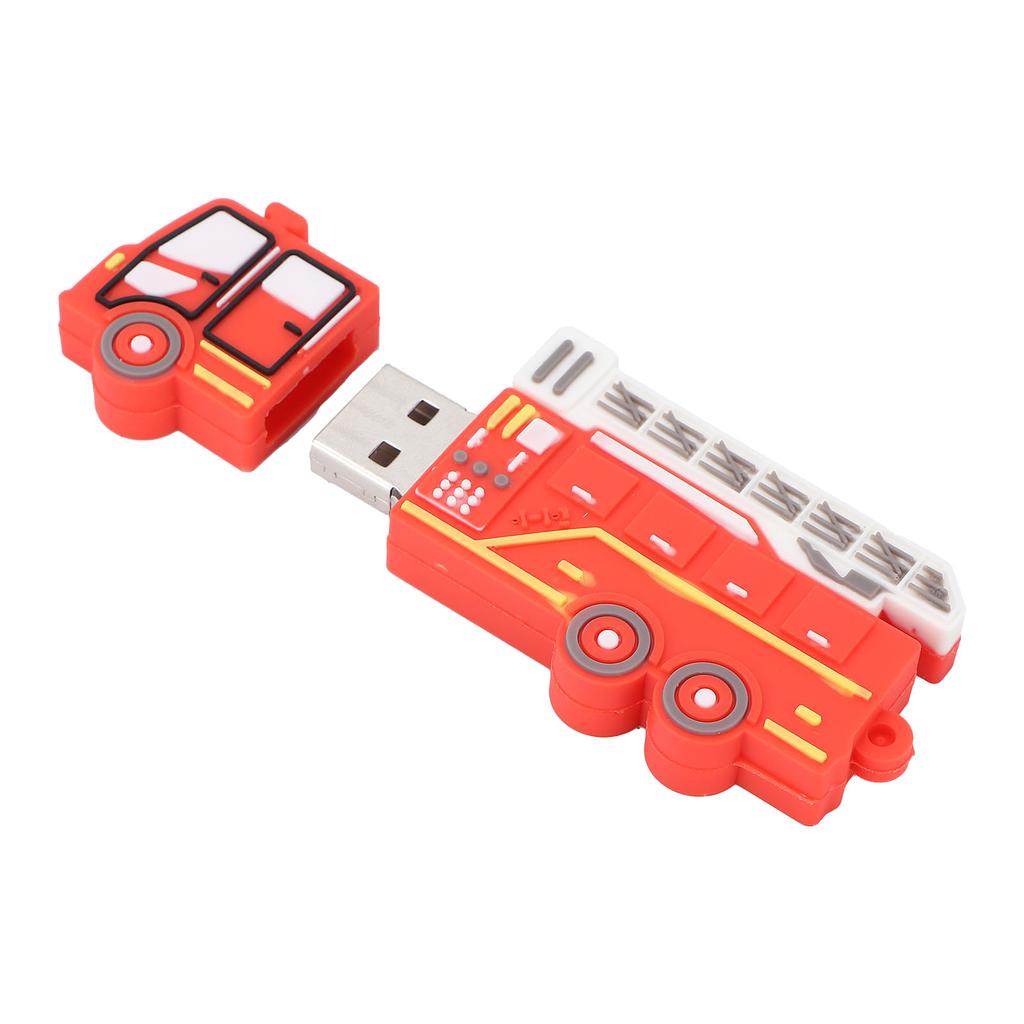Niedlicher Cartoon-Auto USB-Stick Kompatibler Speicher Optionaler USB-Stick für Datenspeicherung