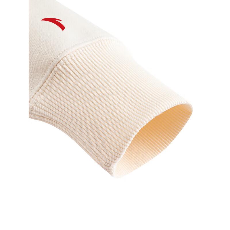 Anta Men's Puffy Fleece Lined Pullover Sweatshirt