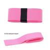 Elastic Perforated PU Leather Overgrip for Badminton, Tennis & Table Tennis Rackets, Fishing Rods with Ribbed Sweatband