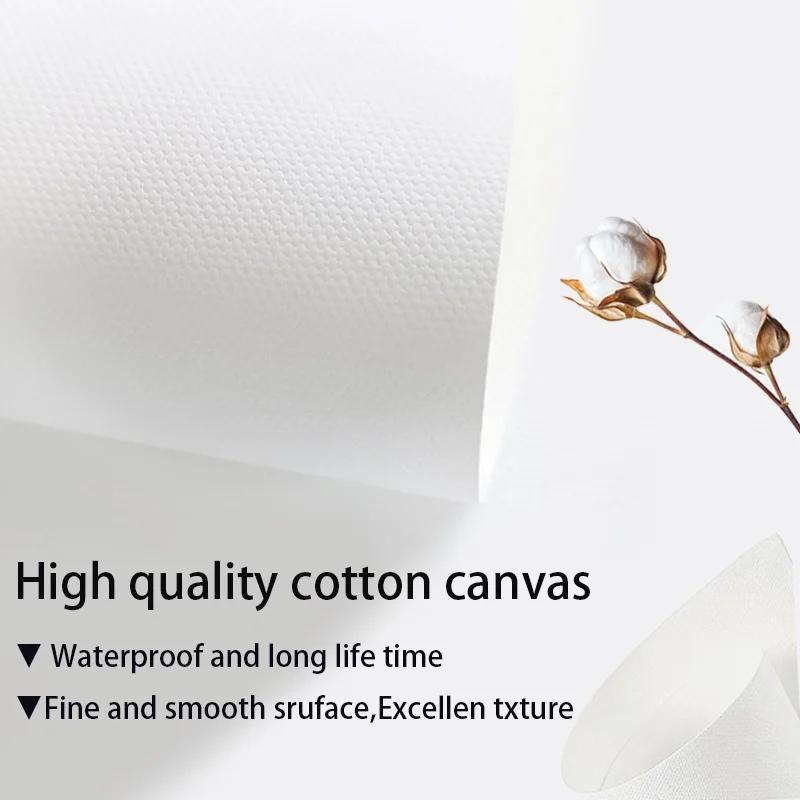 3pcs Art Deco Canvas Wall Art Set - Unframed Abstract Golden Blue Sea Feather Prints for Home Office, Bedroom, Living Room - Ind