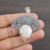 Natural Scolocite Gemstone 925 Sterling Silver Jewelry Designer Pendant 1.8" AJP-2008