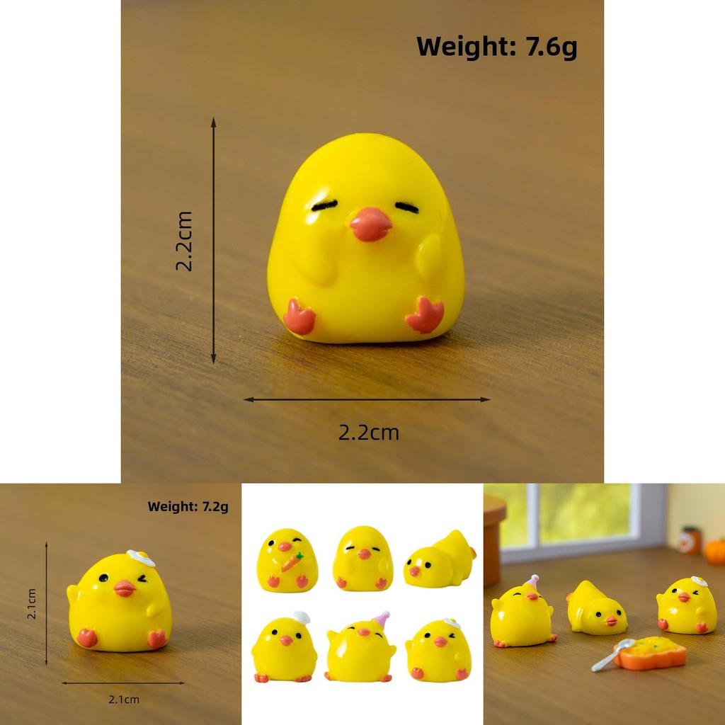 Resin Craft Duck Figurine Creative Desk Ornament With Unique Design For Living Room Decor