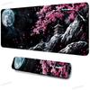 Sakura Landschaft Mauspads Großes Büro-Mauspad XXL Gamer Schreibtischzubehör Computertischunterlagen Erweitertes Langes Teppich-Mauspad