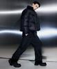 Cotton Parachute Cargo Pants [Black]