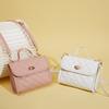 Korean Version of Small Square Bag Women's Bag Mobile Phone Bag Diamond Chain Embroidery Bag