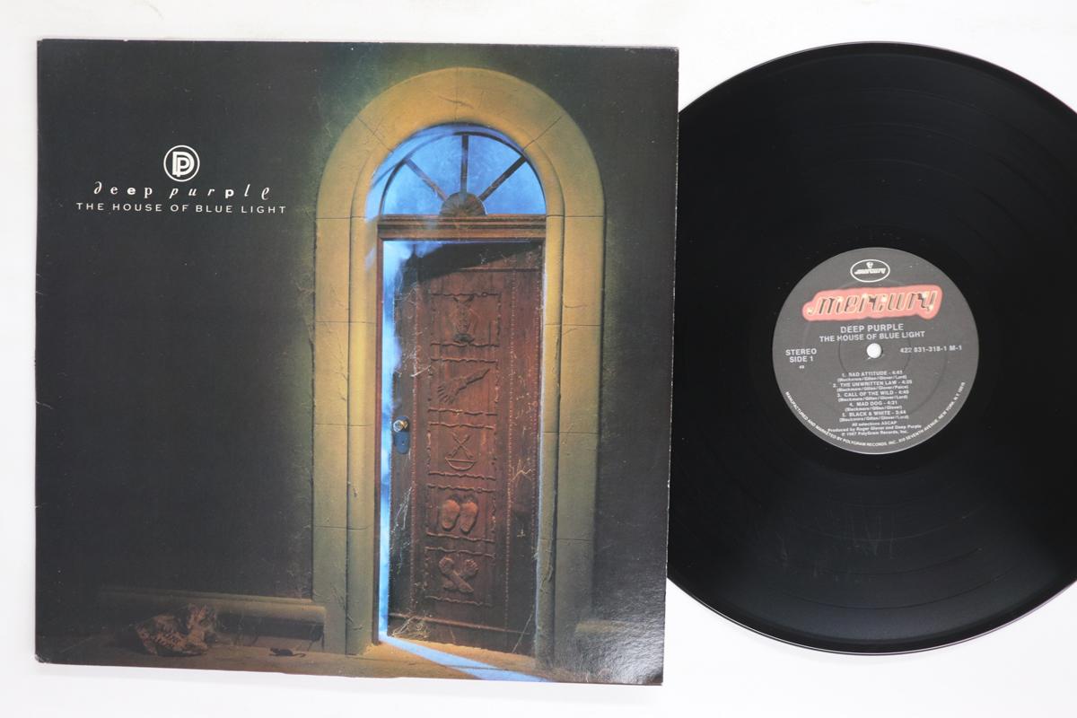 Виниловая пластинка DEEP PURPLE  House Of Blue Light 4228313181M1 MERCURY 1987 США Рок Б/у