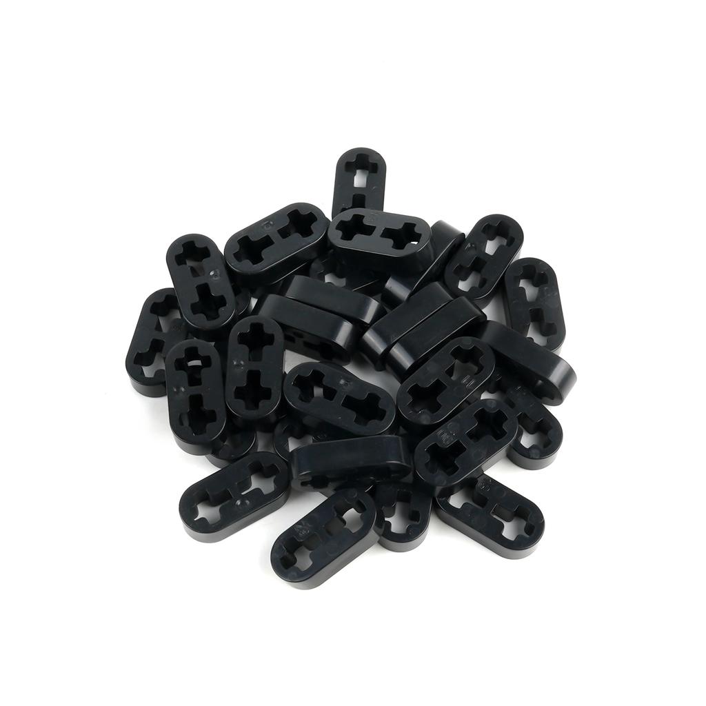 100PCS/Set 41677 Technology Building Blocks Parts DIY Thin Arm With Hole Connector Assembled Toys Bricks Replacement Accessory
