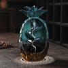 Pineapple Ceramic Backflow Incense Holder Waterfall Incense Burner Home Decor Aromatherapy Ornament New