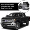 Side Mirror Cover Cap For Ford F250 F350 F450 F550 2017-2024 Rearview Mirror Cover Replace HC3Z-17D743-AA HC3Z-17D742-AA