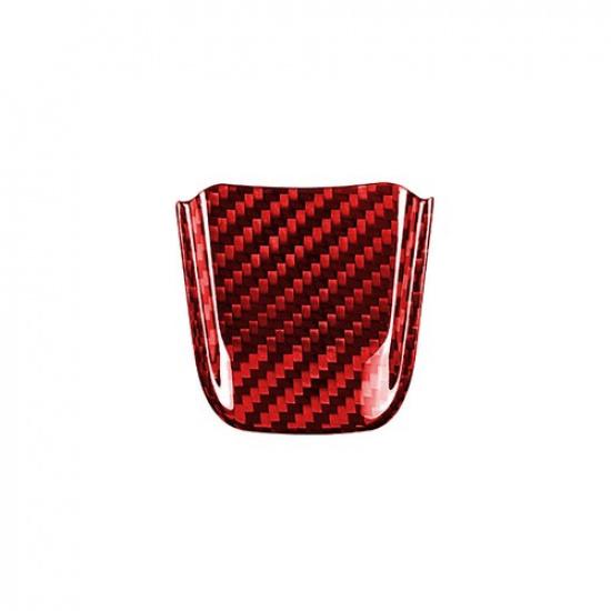 Real Hard Carbon Fiber Steering Wheel Chin Cover For Fiat 500 Abarth -